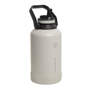 ThermoFlask 64oz Insulated Water Bottle - Stainless Steel with Leakproof Straw Lid for All-Day Hydration, 24hr Cold Retention