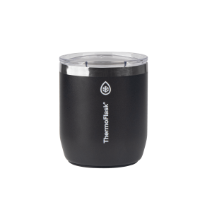 ThermoFlask 10oz Lowball Tumbler | Insulated Stainless Steel Cup with Lid